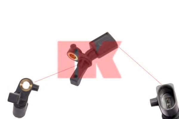 Датчик, частота вращения колеса