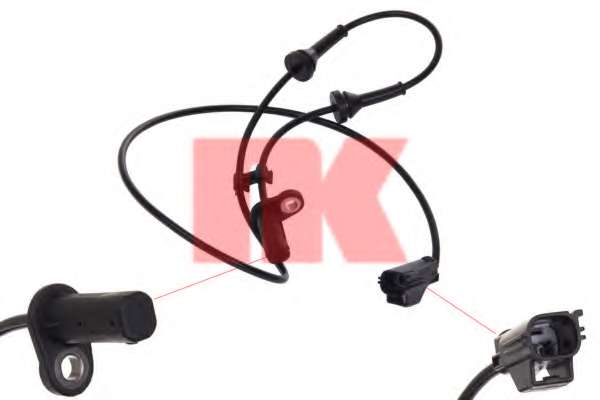 Датчик, частота вращения колеса