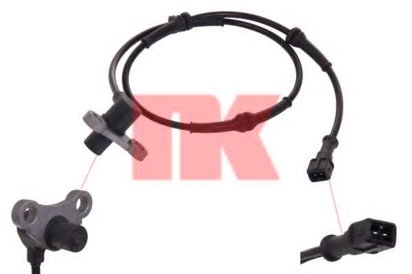 Датчик, частота вращения колеса