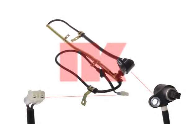 Датчик, частота вращения колеса