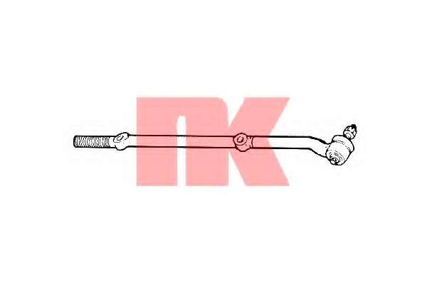 Поперечная рулевая тяга