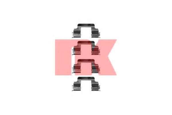Комплектующие, колодки дискового тормоза