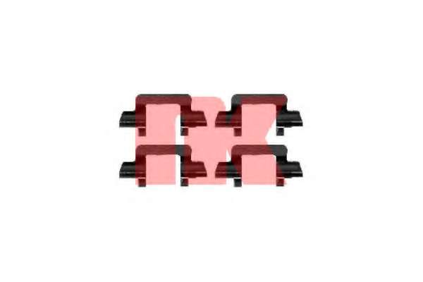 Комплектующие, колодки дискового тормоза