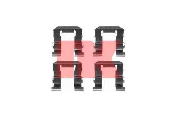 Комплектующие, колодки дискового тормоза