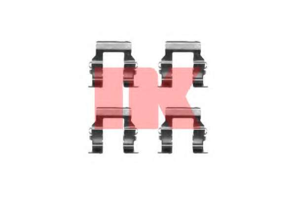 Комплектующие, колодки дискового тормоза