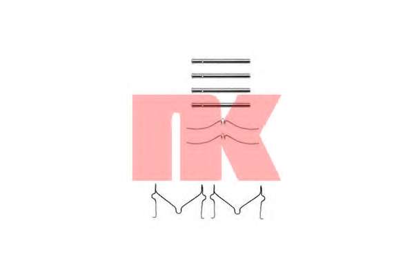 Комплектующие, колодки дискового тормоза