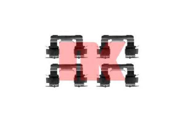 Комплектующие, колодки дискового тормоза