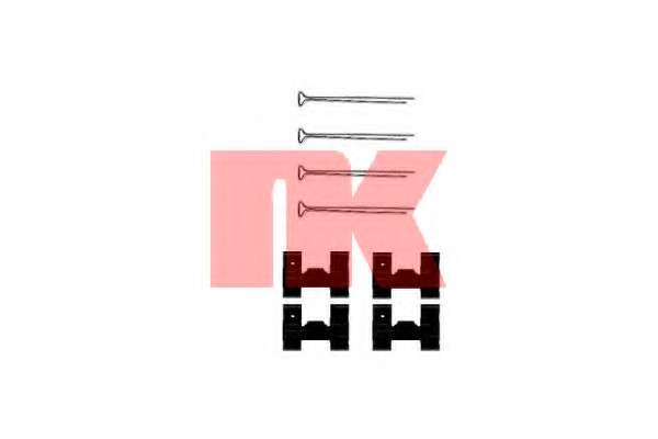 Комплектующие, колодки дискового тормоза