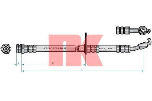 Тормозной шланг