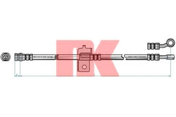 Тормозной шланг
