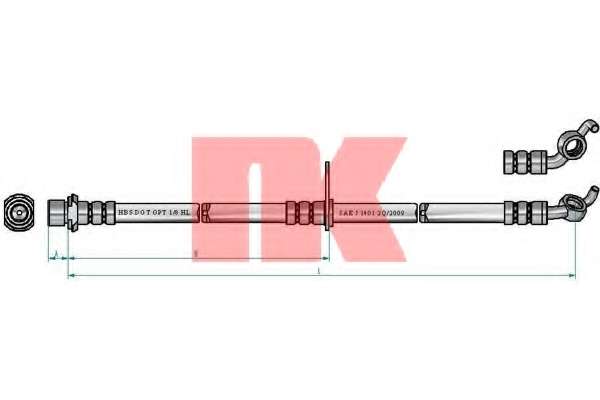 Тормозной шланг