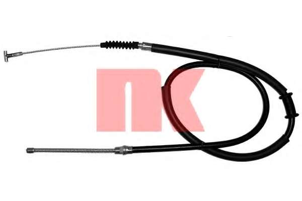 Трос, стояночная тормозная система