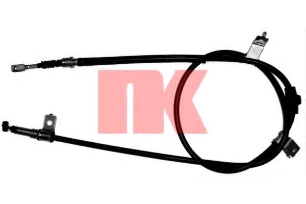 Трос, стояночная тормозная система