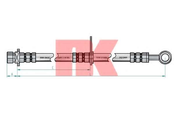 Тормозной шланг