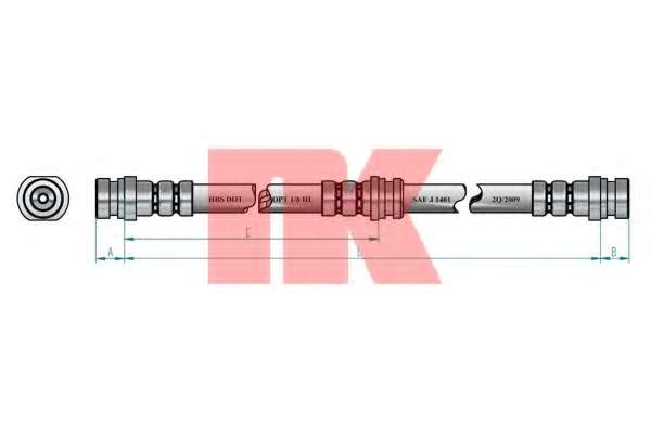 Тормозной шланг
