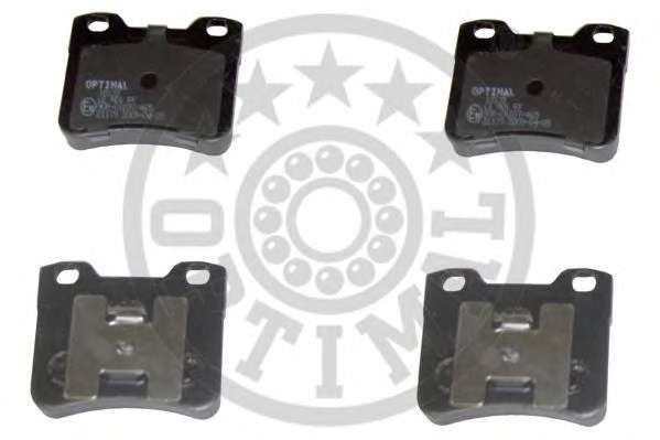 Гальмівні колодки, дискове гальмо (набір)