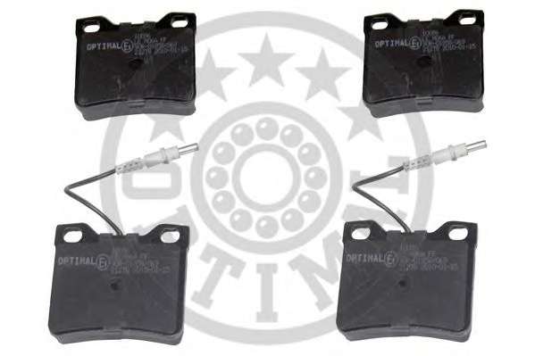 Комплект тормозных колодок, дисковый тормоз