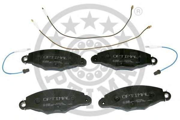 Гальмівні колодки, дискове гальмо (набір)