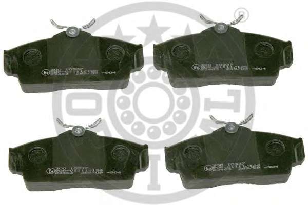 Комплект тормозных колодок, дисковый тормоз