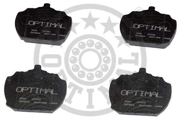 Комплект тормозных колодок, дисковый тормоз