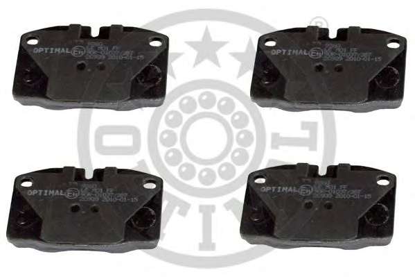 Комплект тормозных колодок, дисковый тормоз