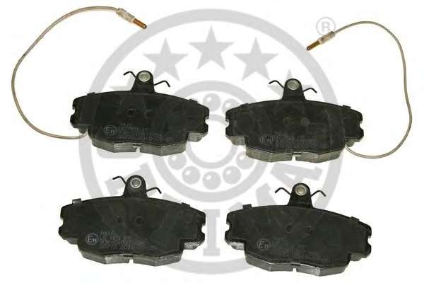 Гальмівні колодки, дискове гальмо (набір)