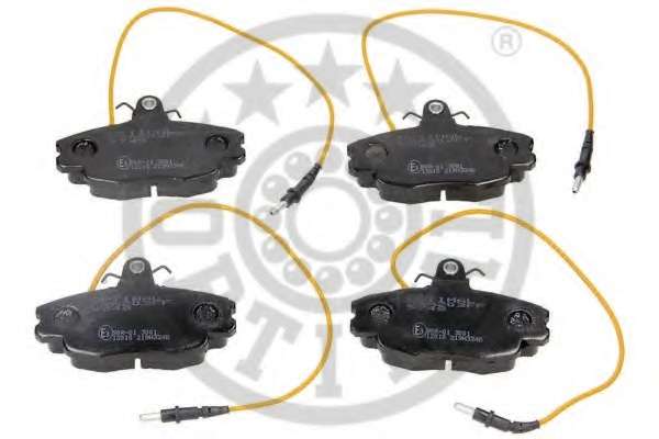 Гальмівні колодки, дискове гальмо (набір)