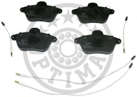 Гальмівні колодки, дискове гальмо (набір)