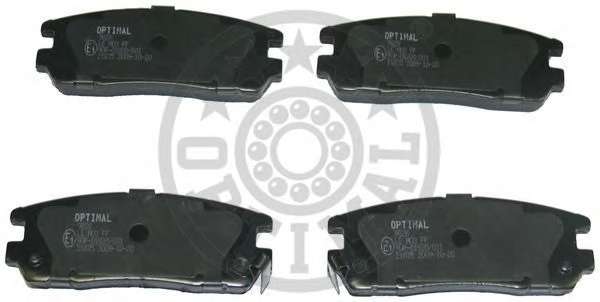 Комплект тормозных колодок, дисковый тормоз