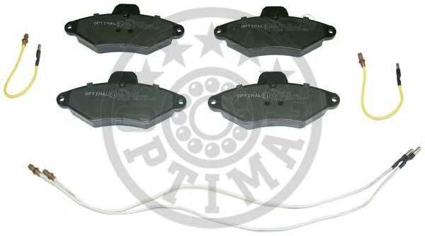 Гальмівні колодки, дискове гальмо (набір)