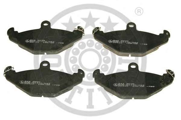 Гальмівні колодки, дискове гальмо (набір)