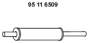Предглушитель выхлопных газов