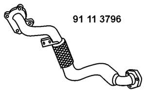 Труба выхлопного газа