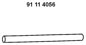 Труба выхлопного газа