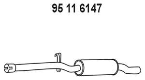 Предглушитель выхлопных газов