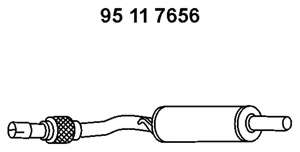 Предглушитель выхлопных газов