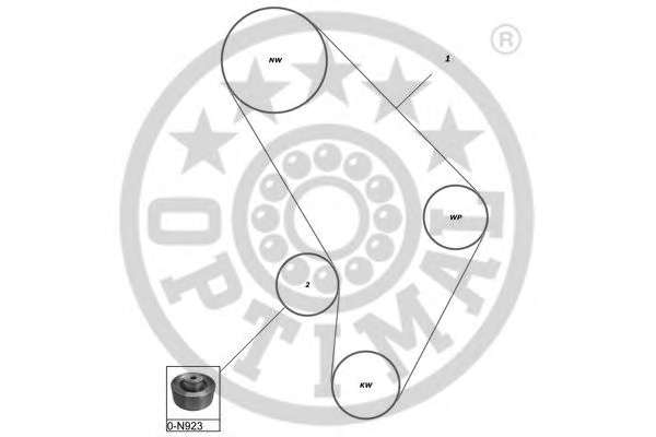 Комплект ремня ГРМ
