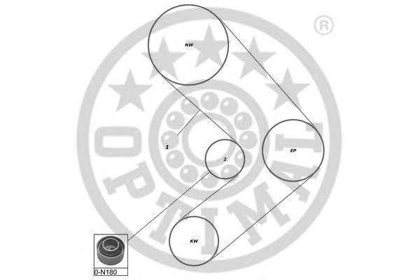 Комплект ремня ГРМ