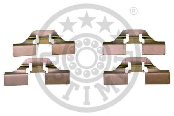 Комплектующие, колодки дискового тормоза