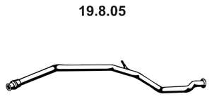 Труба выхлопного газа