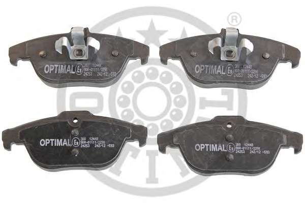 Комплект тормозных колодок, дисковый тормоз