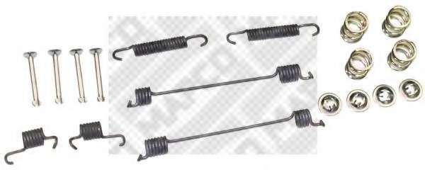 Комплектующие, тормозная колодка