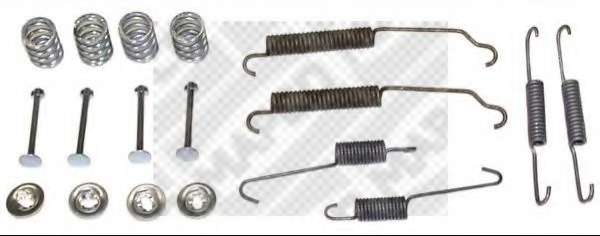 Комплектующие, тормозная колодка