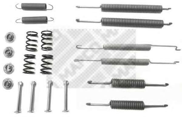 Комплектующие, тормозная колодка