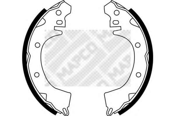 Комплект тормозных колодок