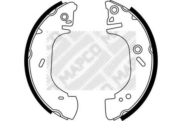 Гальмівні колодки (набір)