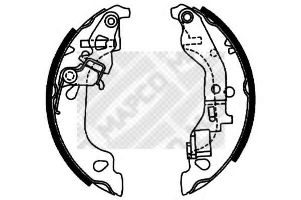 Комплект тормозных колодок