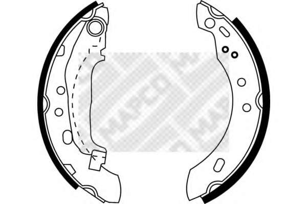 Комплект тормозных колодок
