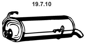 Кронштейн, глушитель