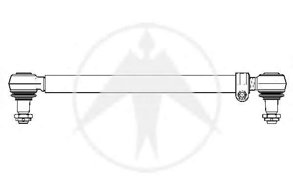 Продольная рулевая тяга